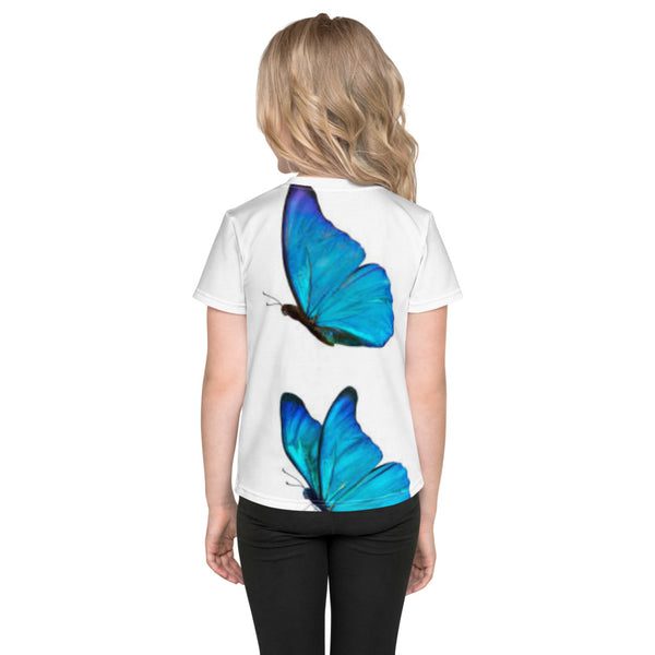 BLOODLINE BUTTERFLY Kids crew neck t-shirt