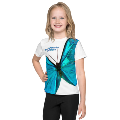 BLOODLINE BUTTERFLY Kids crew neck t-shirt