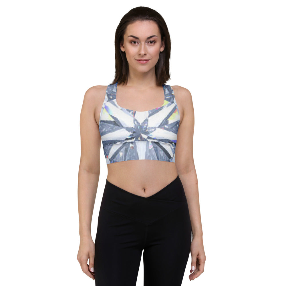 Bloodline Diamond Longline sports bra