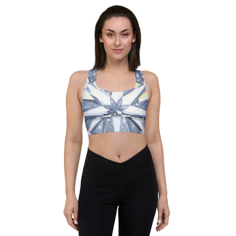 Bloodline Diamond Longline sports bra
