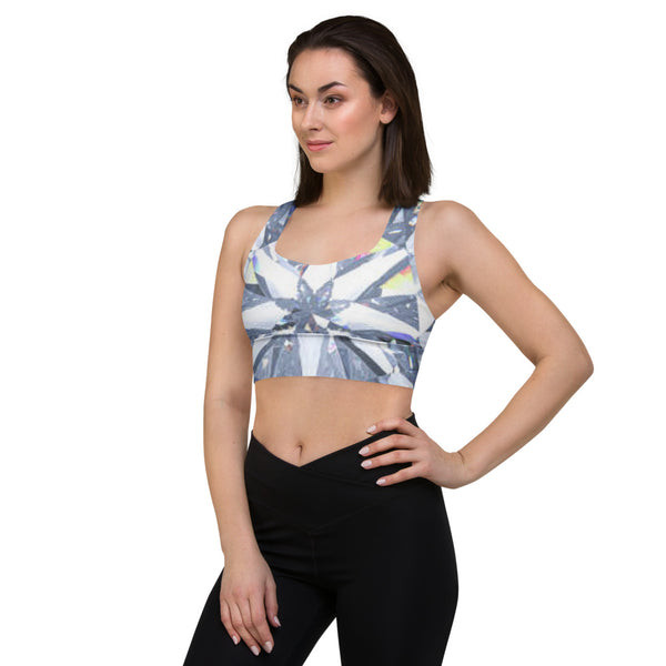 Bloodline Diamond Longline sports bra