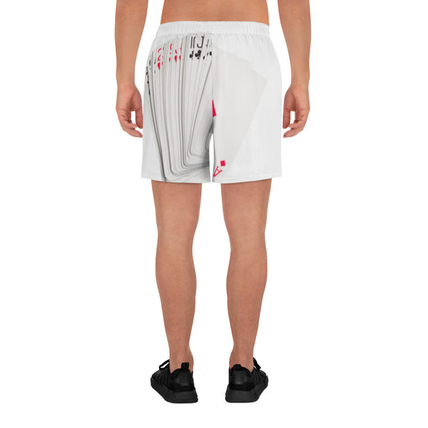 BLOODLINE CARDS Men's Athletic Long Shorts