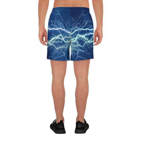 BLOODLINE LIGHTNING Men's Athletic Long Shorts