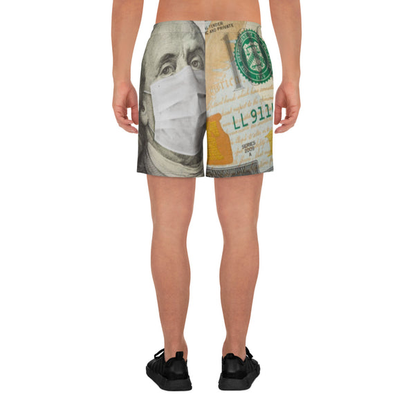 BLOODLINE MONEY Men's Athletic Long Shorts