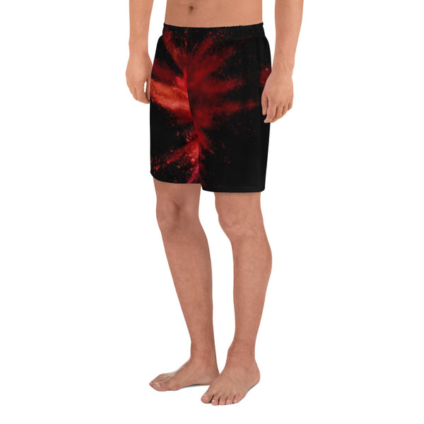 BLOODLINE BLAST Men's Athletic Long Shorts