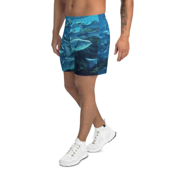 BLOODLINE FISH Men's Athletic Long Shorts