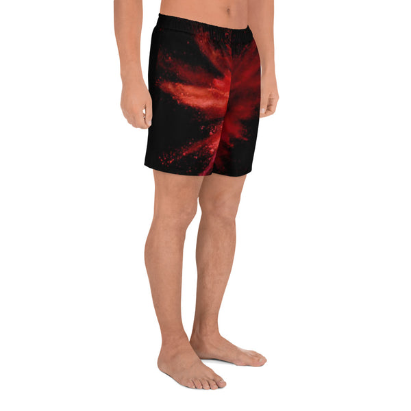BLOODLINE BLAST Men's Athletic Long Shorts