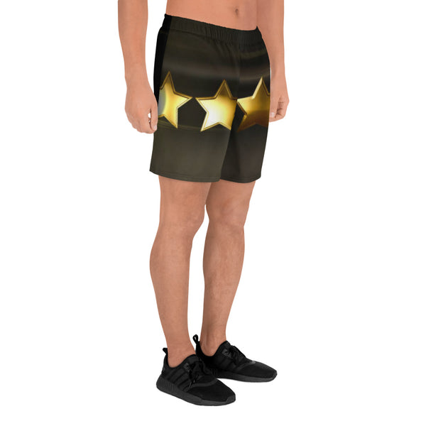 BLOODLINE GOLD STAR Men's Athletic Long Shorts