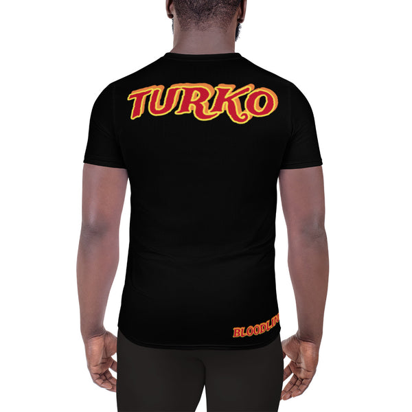 BLOODLINE TURKO Men's Athletic T-shirt