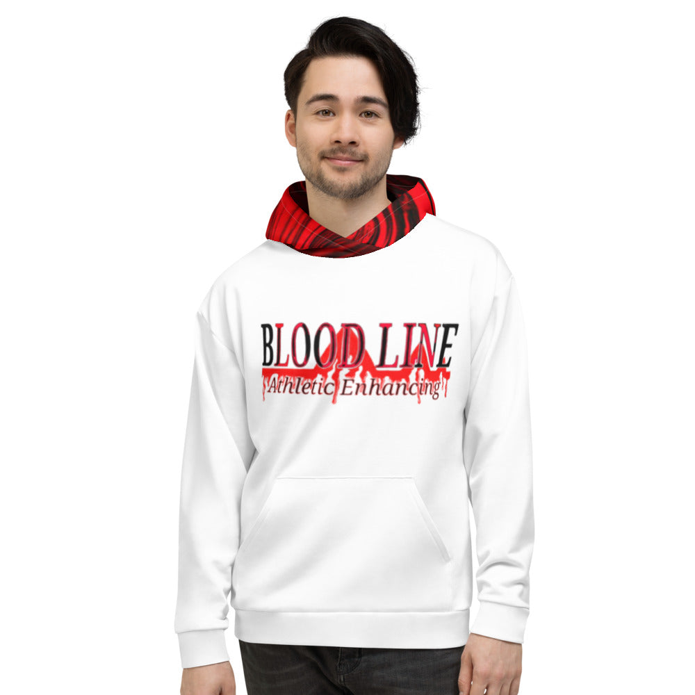BLOODLINE RED MARBEL Unisex Hoodie