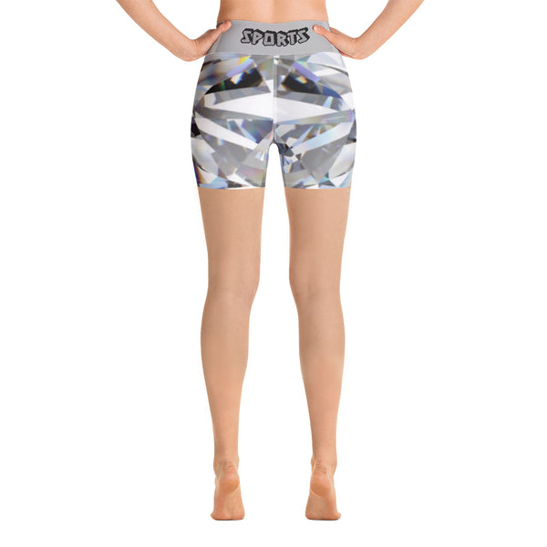 BLOODLINE DIAMOND EDITION Yoga Shorts