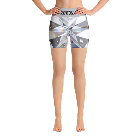 BLOODLINE DIAMOND EDITION Yoga Shorts