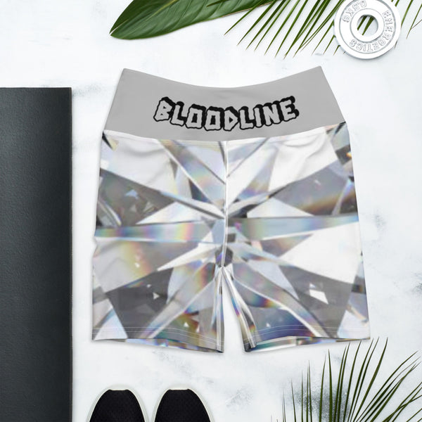 BLOODLINE DIAMOND EDITION Yoga Shorts