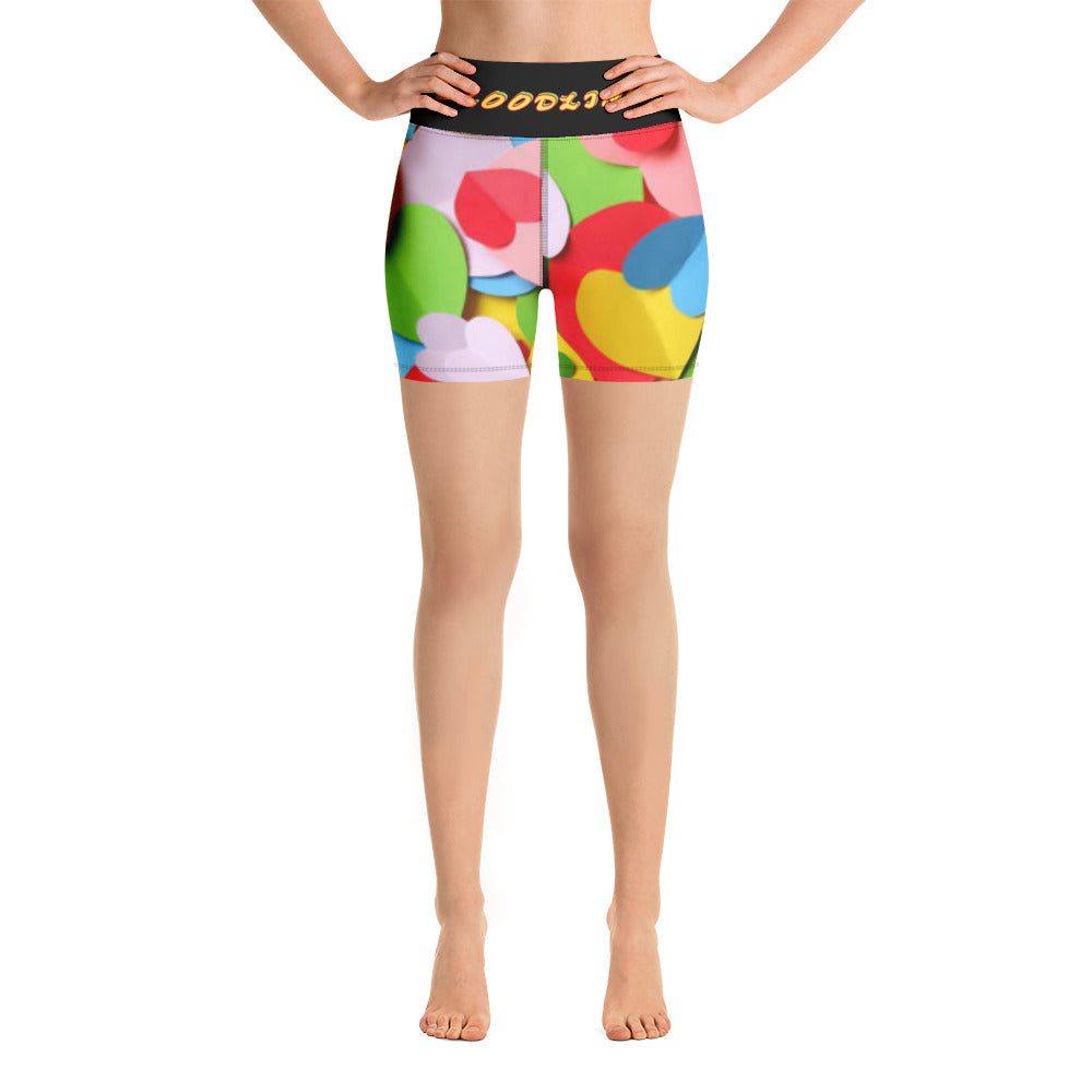 BLOODLINE HEARTS LIMITED EDITION Yoga Shorts