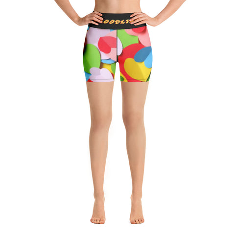 BLOODLINE HEARTS LIMITED EDITION Yoga Shorts