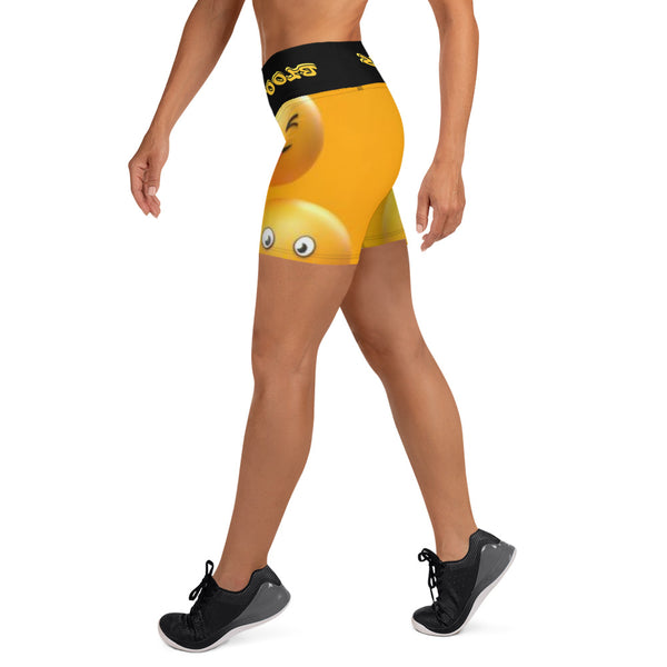 BLOODLINE EMOJI Yoga Shorts