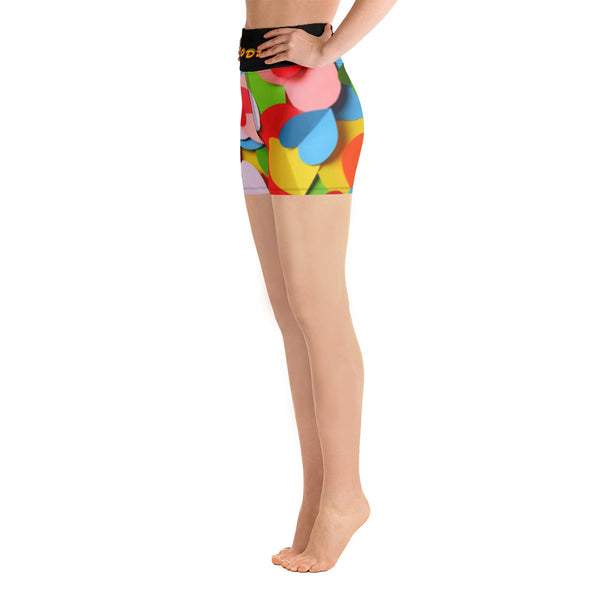 BLOODLINE HEARTS LIMITED EDITION Yoga Shorts