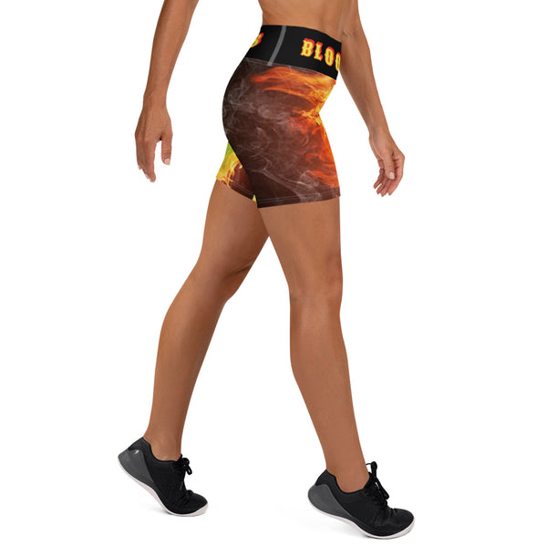 BLOODLINE SOFTBALL Yoga Shorts