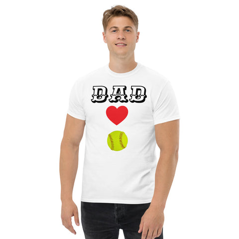 BLOODLINE SOFTBALL Men's heavyweight tee
